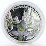 Niue set of 3 coins Magical Flowers Orchids colored proof silver coin 2012