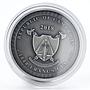 Cameroon 1000 francs Spartak gladiator battle colored silver coin 2018