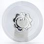 Laos 50000 kip Clover luck colored silver coin 2013