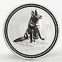 Australia 10 dollars Year of the Dog Lunnar Series I 10 oz Silver Coin 2006