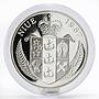 Niue 100 dollars 1988 Olympic Seoul Tennis Steffi Graf proof silver coin 1987