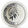 Australian 1 dollar Year of the Ox Lunar Series I 1 oz Silver Coin 2009