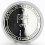 Ethiopia 20 birr Millennium Discover of Lucy skeleton proof silver coin 2000