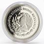 Mexico 500 pesos 75th Anniversary of 1910 Revolution proof silver coin 1985