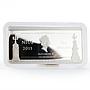 Niue 2 dollars Paris Pont Alexandre Eiffel Tower colored proof silver coin 2015