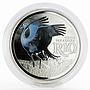 South Africa 10 rand Blue Crane Grus Paradisea silver colour coin 2017