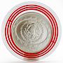 Mexico 5 pesos Teotihuacan - Jugador de Pelota silver coin 1998