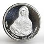 Sharjah 1 riyal Mona Lisa La Gioconda silver proof coin 1970