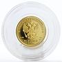 Russia 50 rubles Sochi Olympiad Sport Curling gold coin 2014