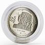 Mexico 50 Pesos 50th Anniversary Nationalization of Oil proof silver coin 1988