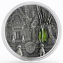 Palau 10 dollars Tiffany Art Khmer silver coin 2019