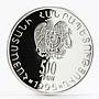 Armenia 500 dram Kingdom of Cilicia proof silver coin 1995