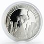 Latvia 1 lats Lucky Coin proof silver coin 2008