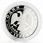 Russia 1 ruble Red Book series The Laptev Sea Walrus proof silver coin 1998