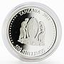 Tanzania 500 shillings Year of the Dog hologram silver coin 2018