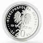 Poland 20 zlotych 500 Years of Plock Voivodeship proof silver coin 1995