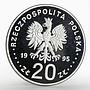 Poland 20 zlotych 500 Years of Plock Voivodeship proof silver coin 1995