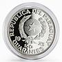 Paraguay 150 guaranies Mixteca Culture Animal Sculpure proof silver coin 1973