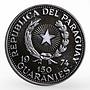 Paraguay 150 guaranies Pope John XXIII proof silver coin 1974