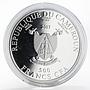 Cameroon 500 francs Sandro Botticelli Birth of Venus colored silver coin 2017