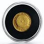 Kazakhstan 100 tenge King Kroisos Treasure Personalities gold coin 2004