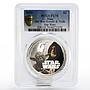 Niue set of 4 coins Star Wars Darth Vader PL-70 PCGS silver coin 2011