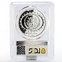 Mexico 5 pesos Face sculpture Mascara PR-69 PCGS silver coin 1997