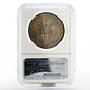 Philippines 1 peso USA NGC PF62 silver coin 1903