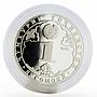 Tajikistan 1 somoni The Year of Aryan Civilization proof silver coin 2006