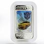 Tuvalu 1 dollar Transformers Bumblebee hologram colored proof silver coin 2014