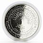 Iraq 1 dinar 1400th Anniversary of Hijra proof silver coin 1980