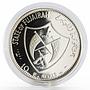 Fujairah 10 riyals Apollo XIV Moon Landing Program proof silver coin 1970