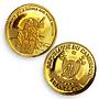 Cameroon 1500 francs set of 10 coins The Ten Commandments proof gold coins 2012