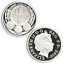 Great Britain set of 5 coins The UK Silver Celebration proof silver coins 2010