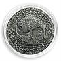 Belarus 20 rubles Zodiac Signs series Pisces silver coin 2009