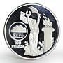 Angola 100 kwanzas Summer Olympics Sydney proof silver coin 1999