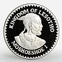 Lesotho 10 maloti International Games Hurdling proof nickel coin 1984