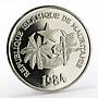 Mauritania 500 ouguiya International Games Fencing proof nickel coin 1984