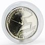 Mauritania 500 ouguiya International Games Fencing proof nickel coin 1984