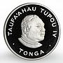 Tonga 5 paanga International Games Relay proof nickel coin 1984