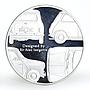 Alderney 5 pounds Mini Designed by Sir Alec Issigonis proof silver coin 2009
