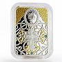 Niue 1 dollar Theotokos Icon of Pochaiv colored proof silver coin 2014