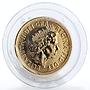 Britain Sovereign George slaying dragon Proof gold coin 2009 Box and CoA