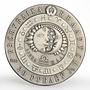 Belarus 20 rubles Zodiac Signs series Libra silver coin 2009