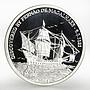 Northern Mariana Islands 5 dollars Fernando Magellan Ship proof silver coin 2004