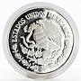 Mexico 5 pesos World Cup Soccer Games FIFA football proof silver coin 2006