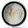 Rwanda 1000 francs Zodiac Signs series Capricorn gilded silver coin 2009