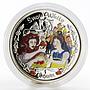 Isle of Man 1 crown Snow White colored silver coin 2006