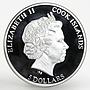 Cook Islands 5 dollar Chelyabinsk Meteorite proof silver coin 2013