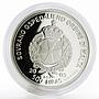 Malta 500 liras Champions for Peace series Mahatma Gandhi proof silver coin 2003